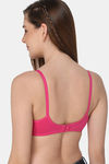 Intimacy Double layered Non Padded Non Wired Medium Coverage Everday T-shirt Bra (Pack of 3) - Multicolor — thumbnail 11